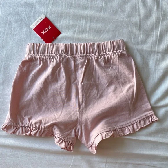 Fox Light Pink Ruffle Shorts - Picture 2 of 2